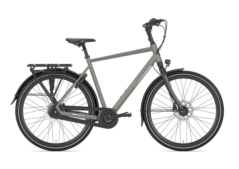Ontspannen fietsen in een actieve zithouding. Daarvoor is deze allrounder met zijn lichtgewicht aluminium frame bedoeld.