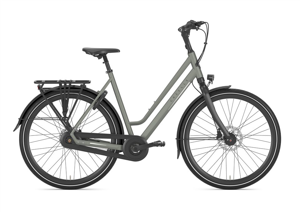Ontspannen fietsen in een actieve zithouding. Daarvoor is deze allrounder met zijn lichtgewicht aluminium frame bedoeld.